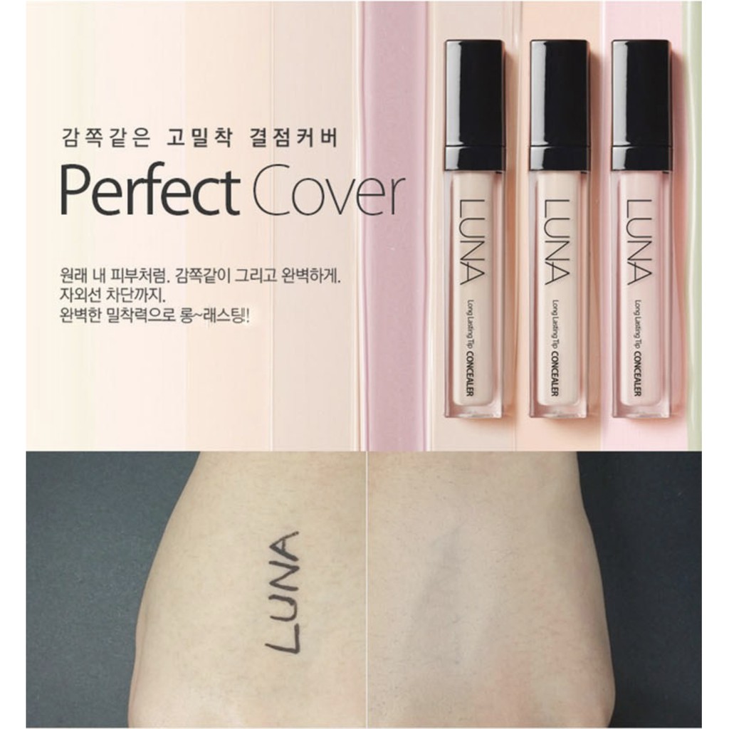 luna long lasting tip concealer