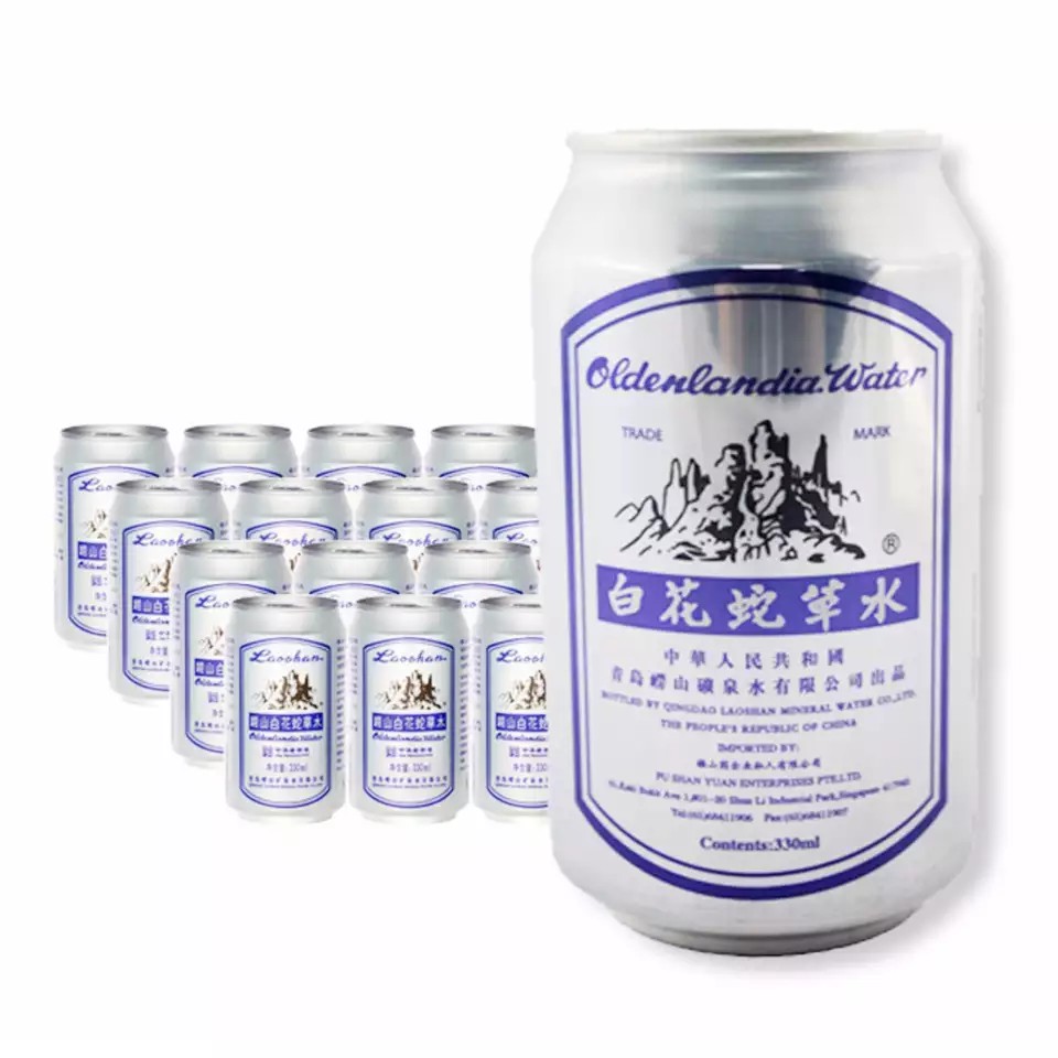 Oldenlandia Water Cans 24x330ml 崂山白花蛇草水 罐装 Shopee Singapore