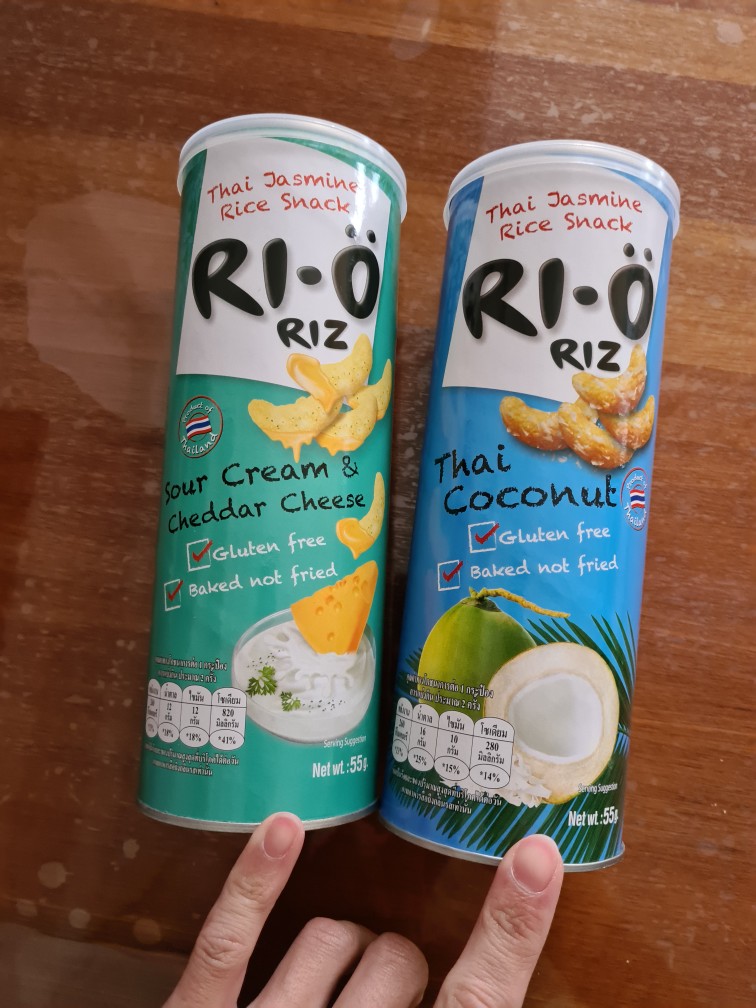 Ri O Riz Thai Jasmine Rice Snacks Assorted Flavours 55g Shopee Singapore