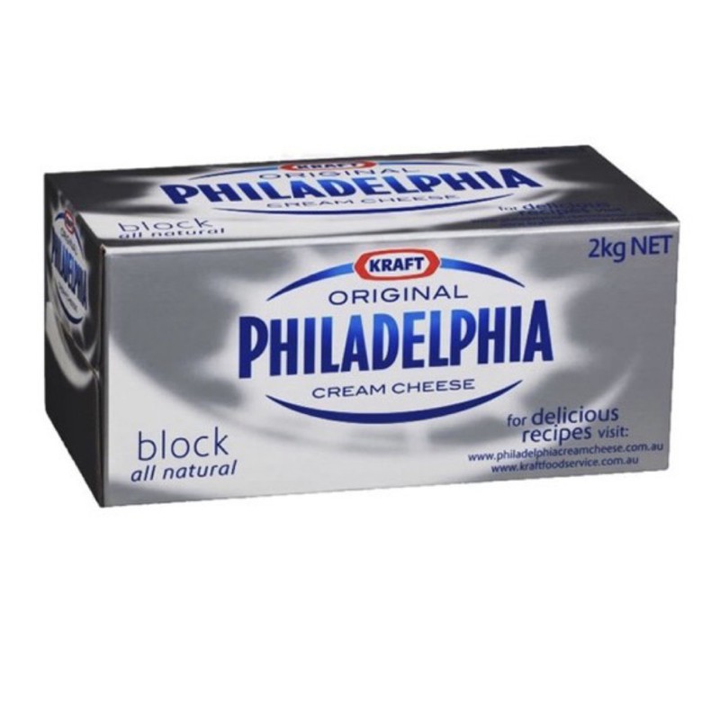 [Halal Certified] 2KG Philadelphia Cream Cheese Shopee Singapore