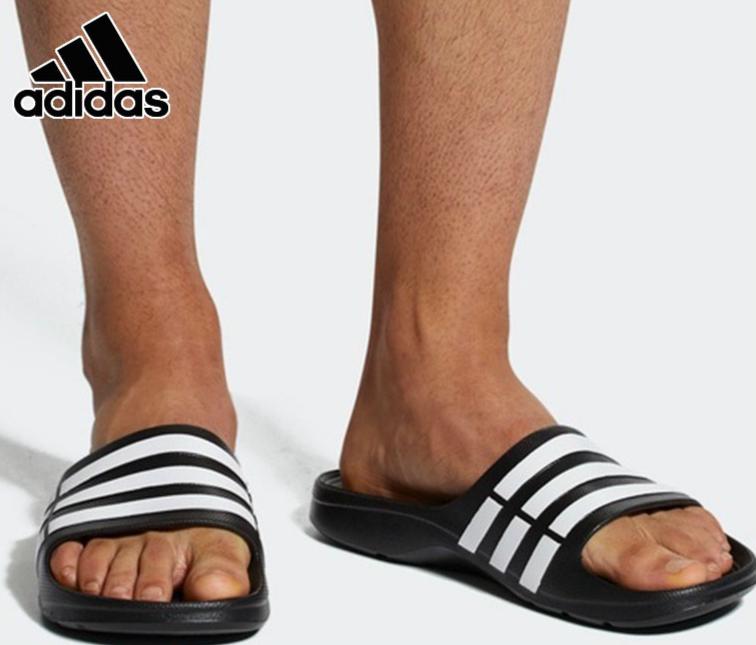 adidas female flip flops