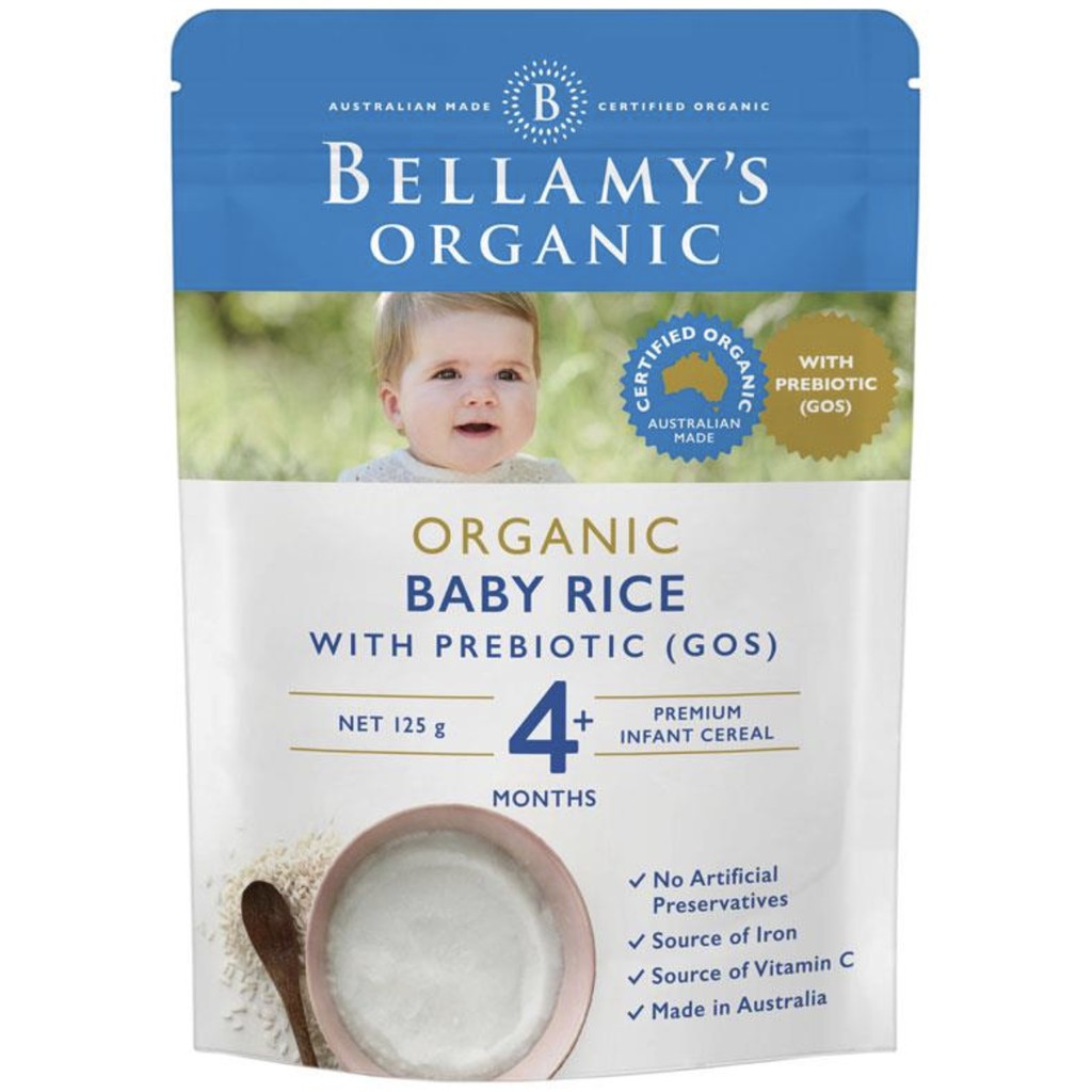 X20 Packs Bellamy S Organic Baby Rice With Prebiotic 125g Shopee Singapore