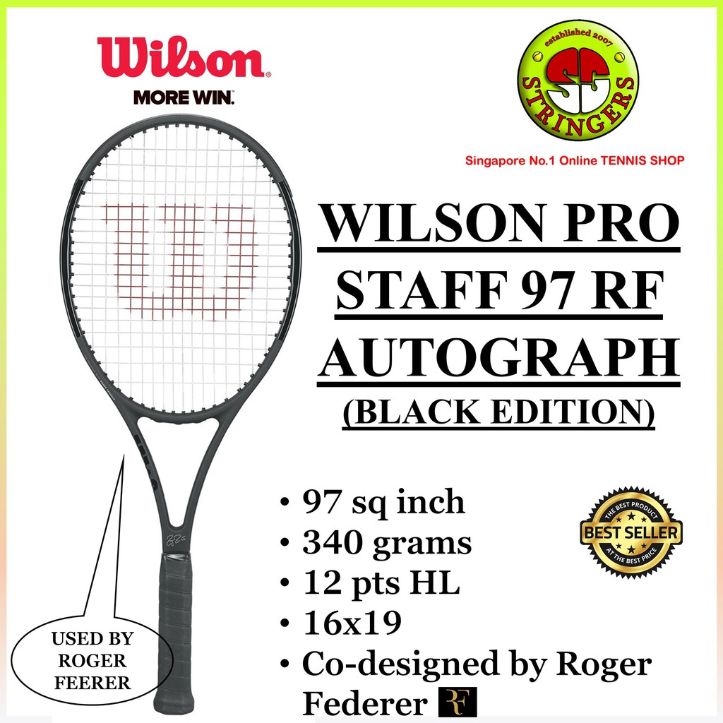 roger federer racket weight
