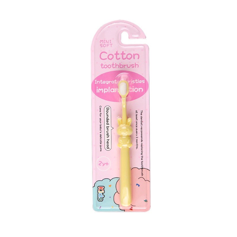 mini soft cotton toothbrush