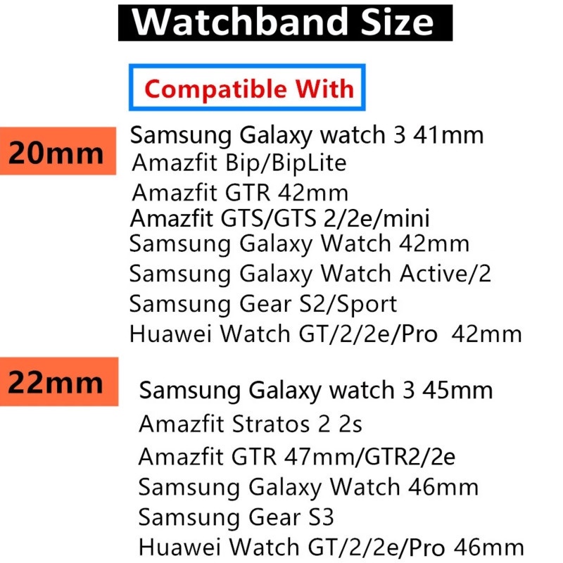 20mm 22mm Milanese Watch Band For For Amazfit GTS 2 3 2e GTS2 Mini GTR 3 2 42/47mm Bip Smartwatch Metal Mesh Bracelet Strap Belt