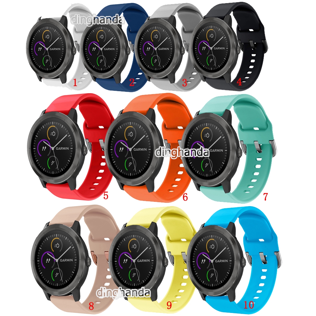 garmin vivoactive 3 wristband size