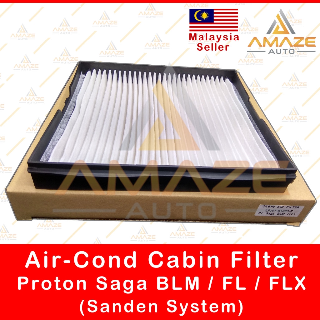 Shop Malaysia Air Cond Cabin Filter For Proton Saga Blm Fl Flx Sanden System Shopee Singapore