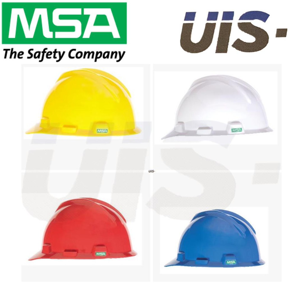 (OFFER!!!) MSA VGARD SAFETY HELMET WITH SIRIM DOSH Shopee Singapore