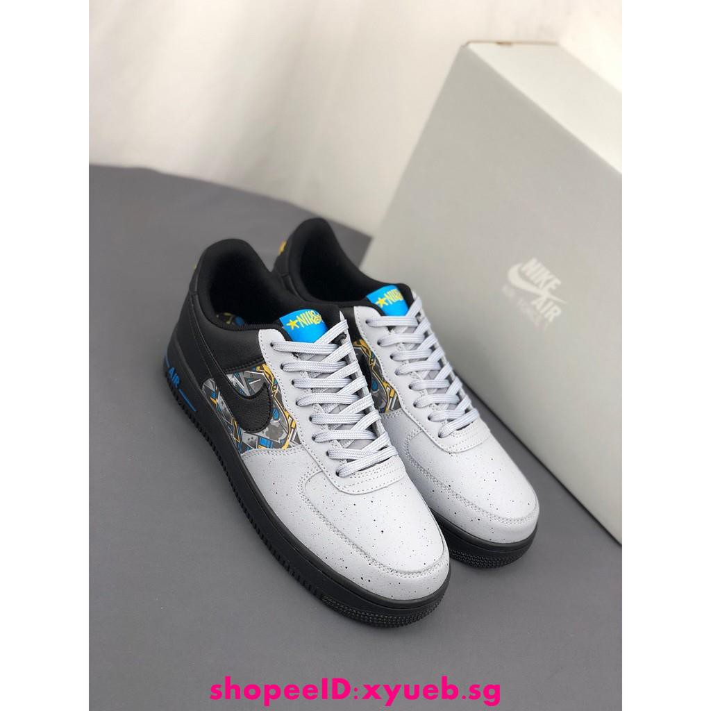 nike air force one gray