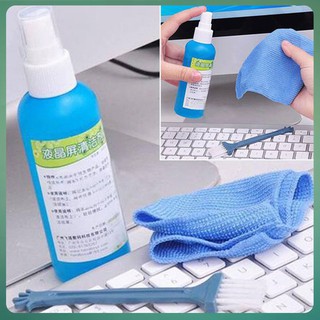 3 in 1 Screen Cleaning Cleaner Kit For Laptops Tablet TV LCD Monitor