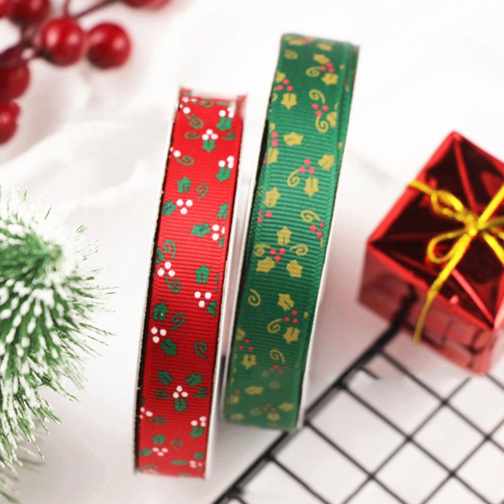 xmas wrapping ribbon