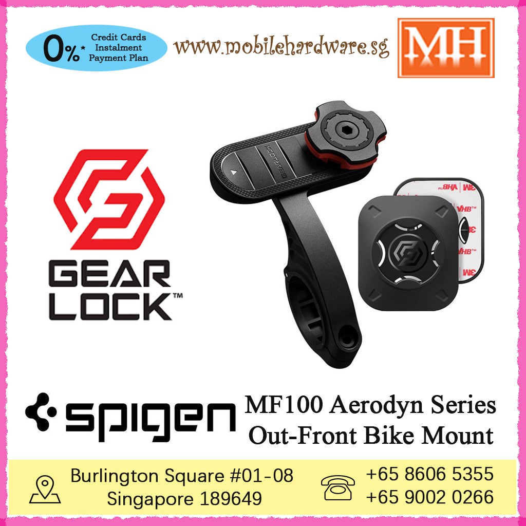 spigen gearlock out front bike mount