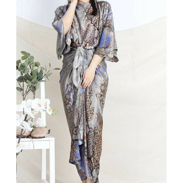 kaftan dress shopee