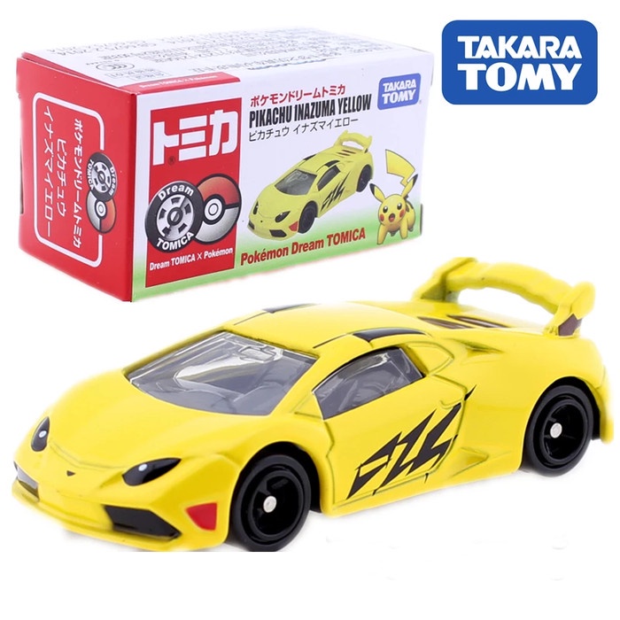 Takara Tomy Tomica Disney Dream Pikachu Inazuma Yellow Diecast Shopee Singapore