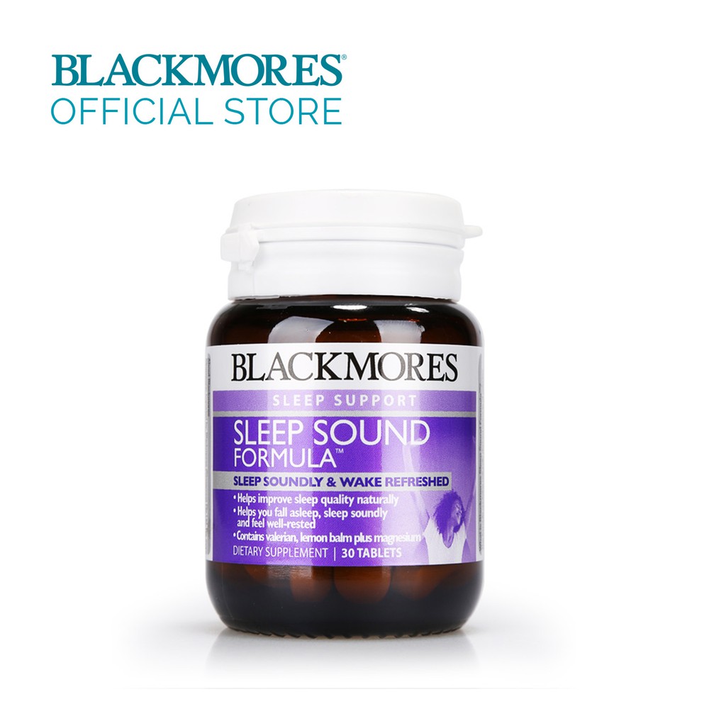 Blackmores Sleep Sound Formula 30 Tabs | Shopee Singapore