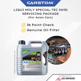 Carstom Professional Car Servicing Liqui Moly SPECIAL-TEC 0W20/5W30 Servicing Package x KGC Workshop (Asian Car Only))