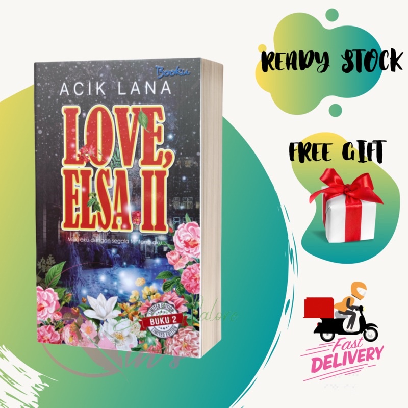 Shop Malaysia Novel Love Elsa 2 Publisher Acik Lana Publisher Booku Enterprise Shopee Singapore