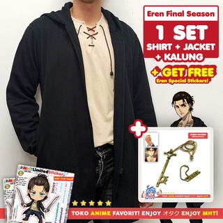 eren yeager t shirt cosplay