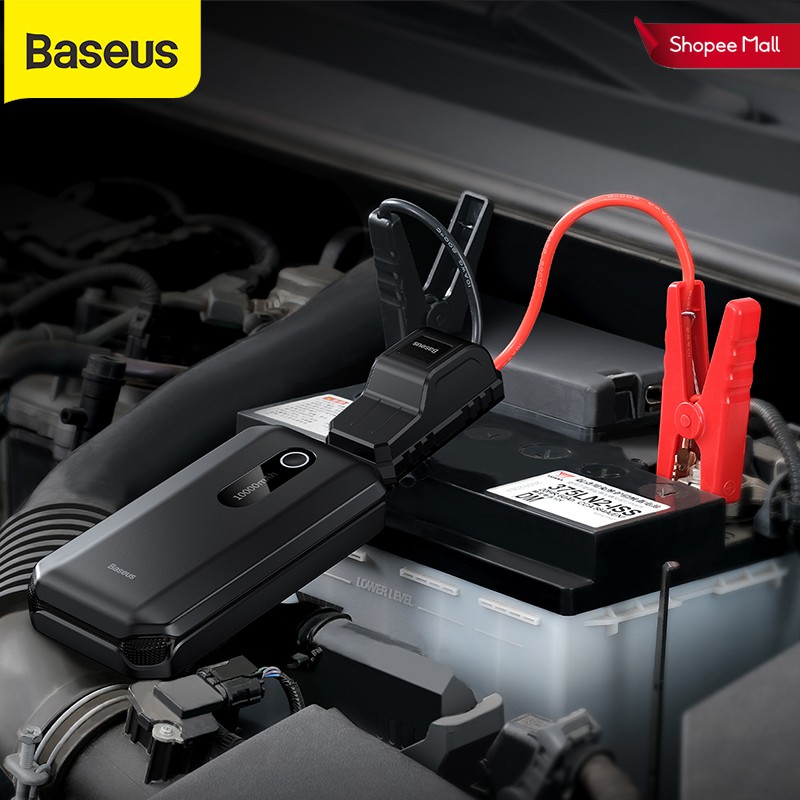 Baseus Car Jump Starter Power Bank 10000mAh For Car Battery Charger