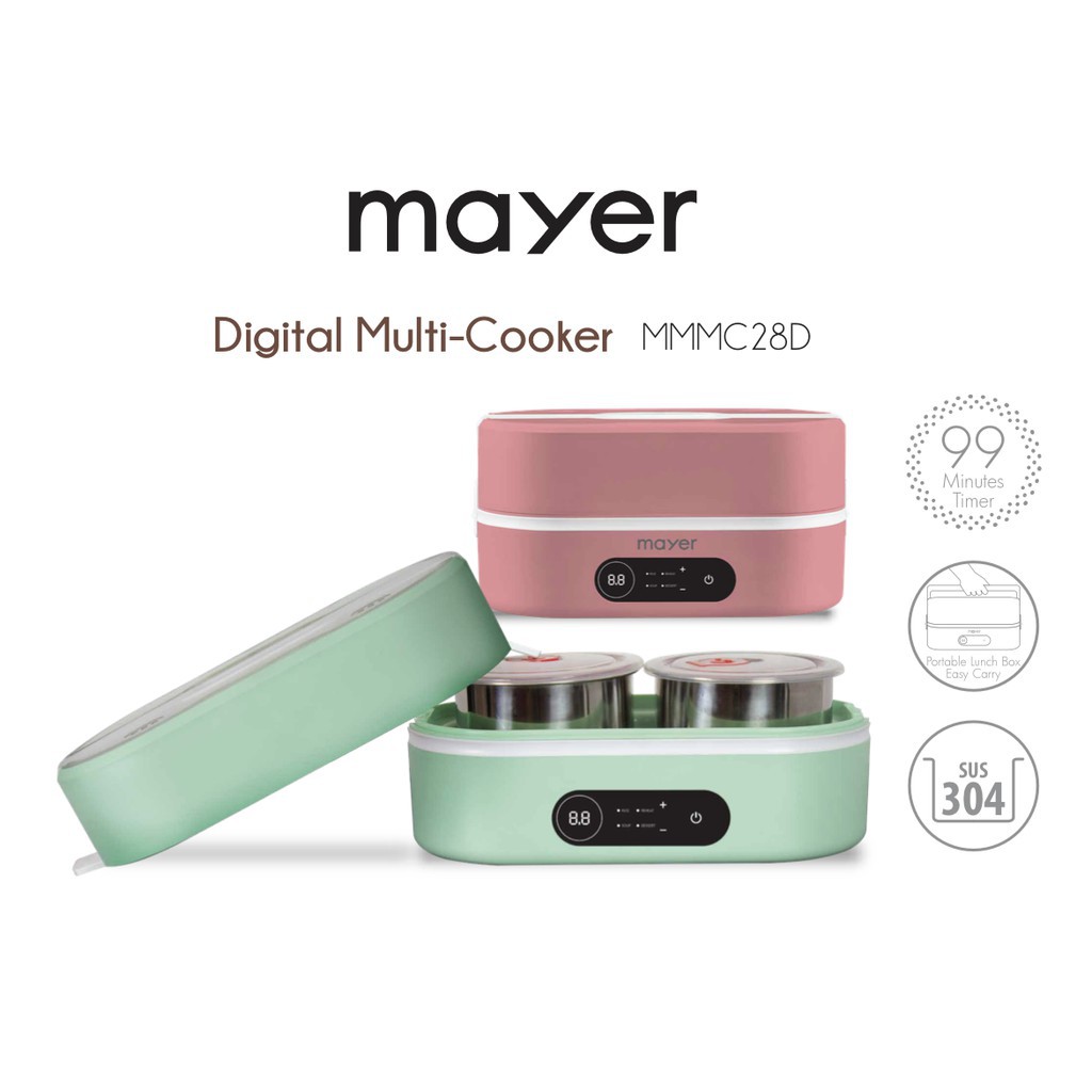 Mayer Digital Multi Cooker (MMMC28D) Shopee Singapore