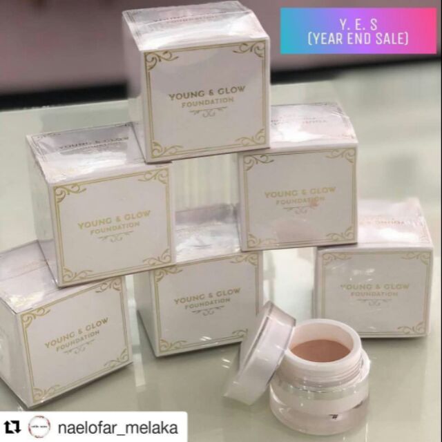 Young N Glow Foundation Shopee Singapore