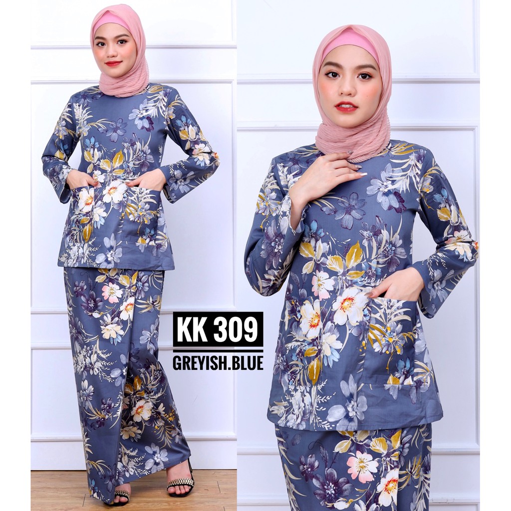 Baju Kurung Kedah English Cotton Premium Promosi New Stock Shopee Singapore