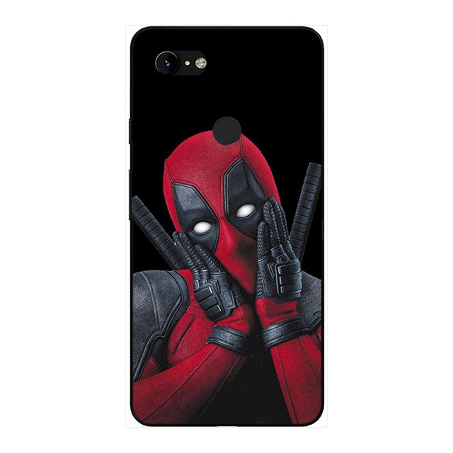 Google Pixel 3 XL 3XL Marvel Super hero Phone Case Soft TPU Silicone Cover