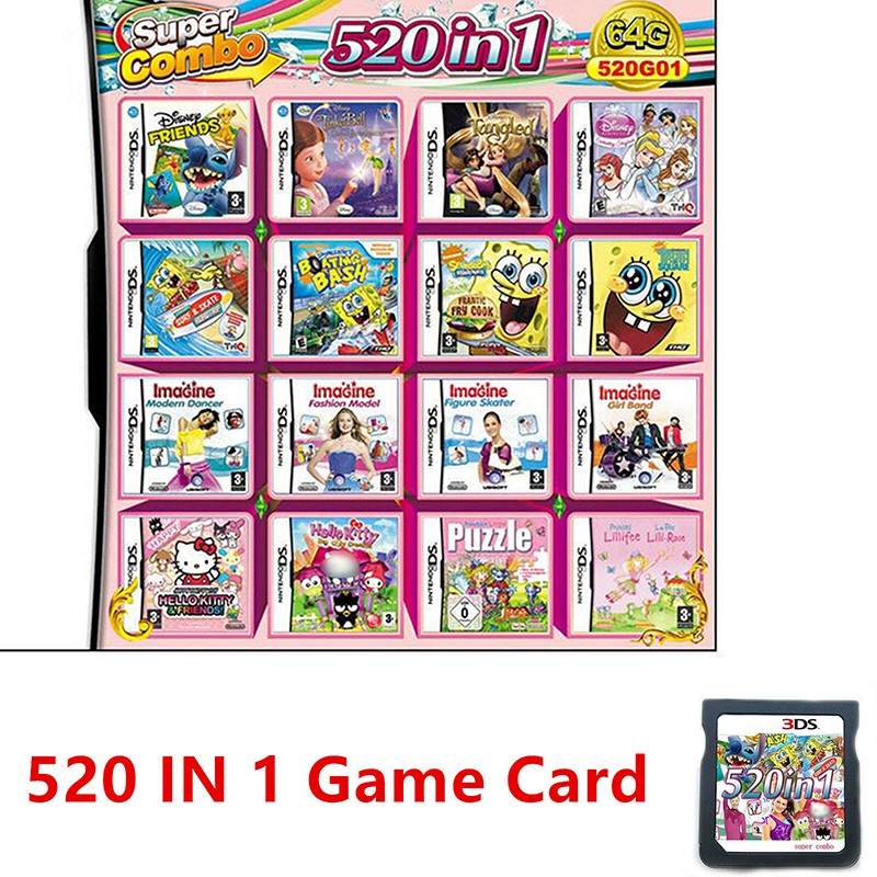 520 in 1 ds game