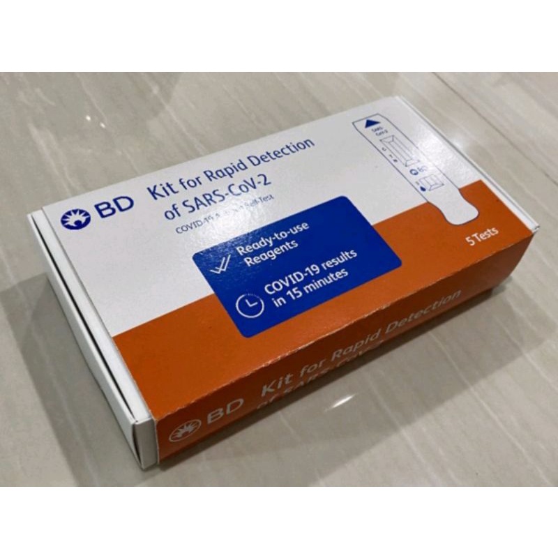 BD SARS-CoV-2 Ag ART Kit Covid-19 Test kit (BOX OF 5) | Shopee Singapore