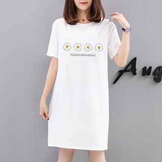 womens white tshirt dress