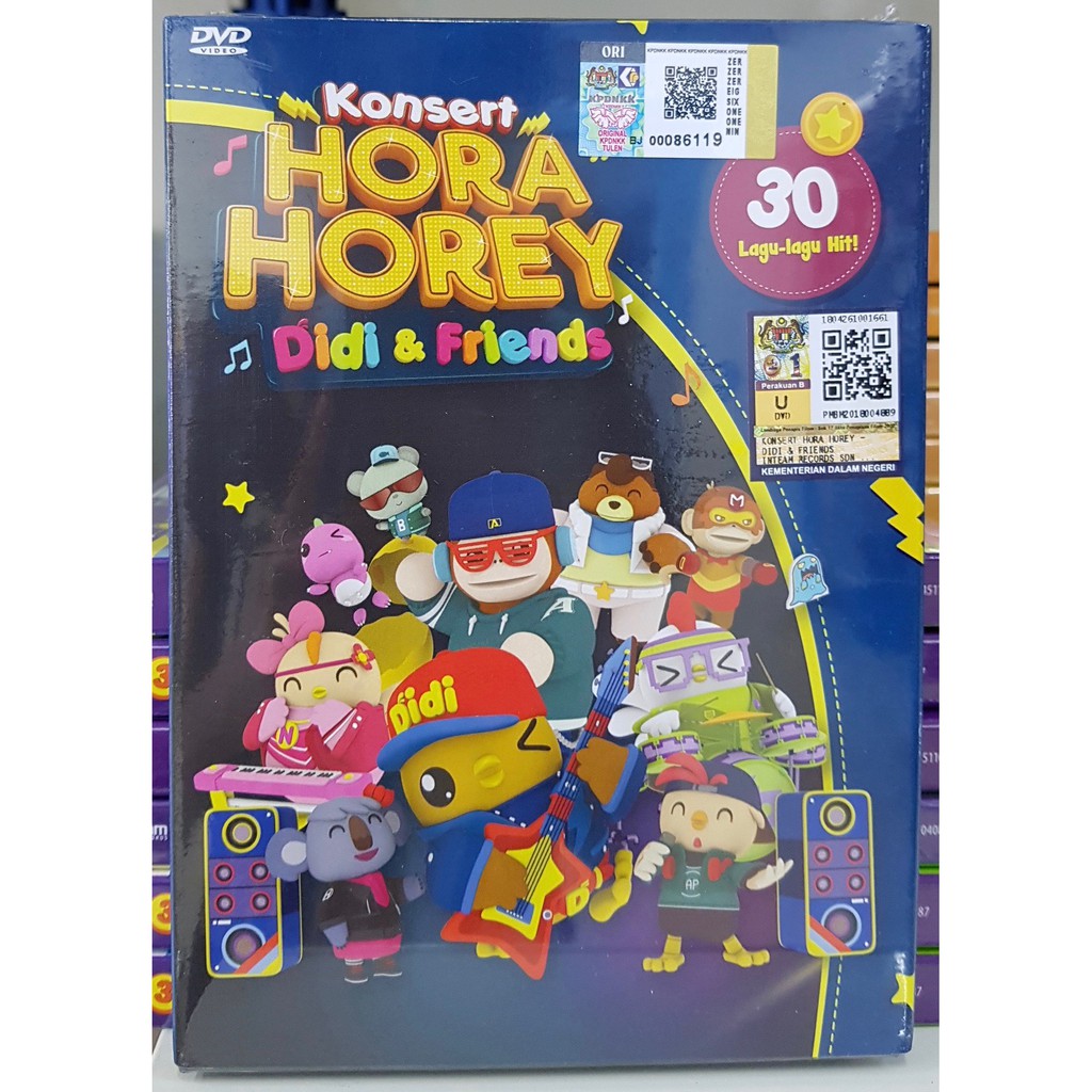 Didi u0026 Friends Konsert Hora Horey Dvd