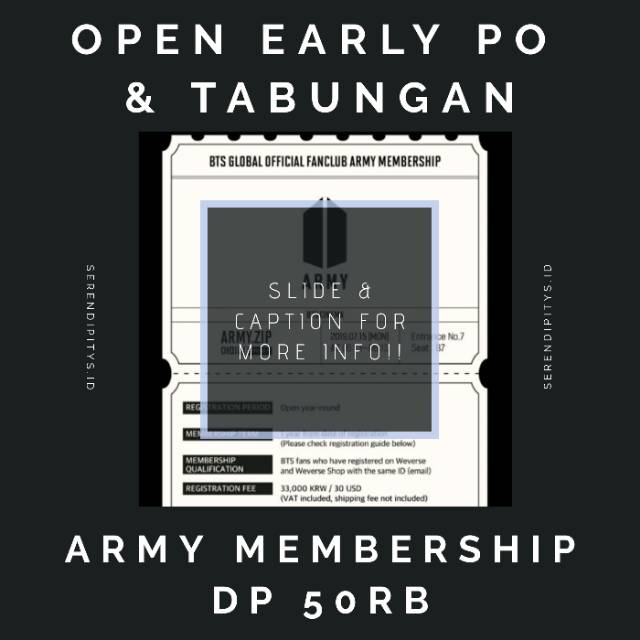 20+ Bts Global Official Army Membership Presale