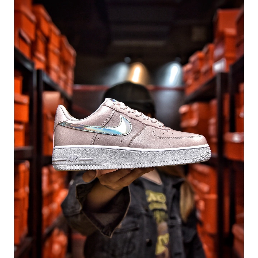 nike air force 1 iridescent pink