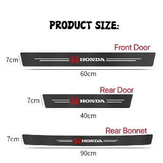 1set 4pcs Proton/Perodua/Honda/Toyota/Nissan Carbon fiber 