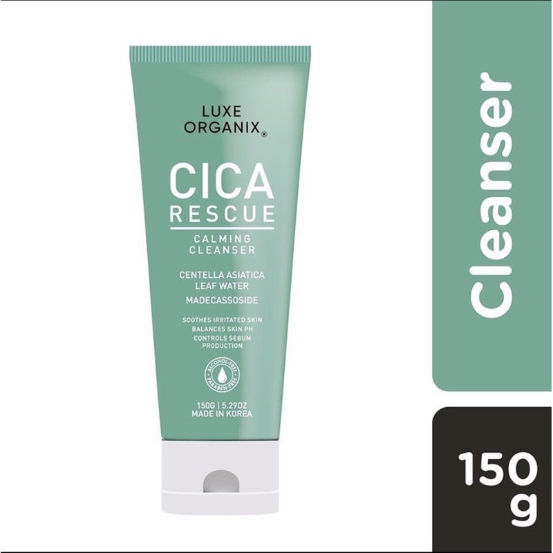 luxe organix cleanser