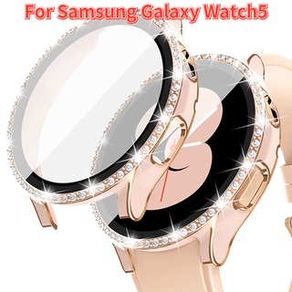 Suitable For Samsung Galaxy Watch 5 40mm 44mm Diamond Case All-Round Protective Watch4/5