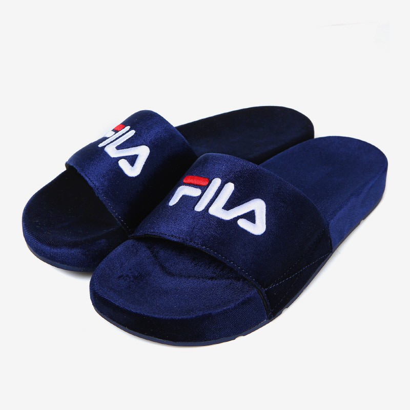 fila velvet slides