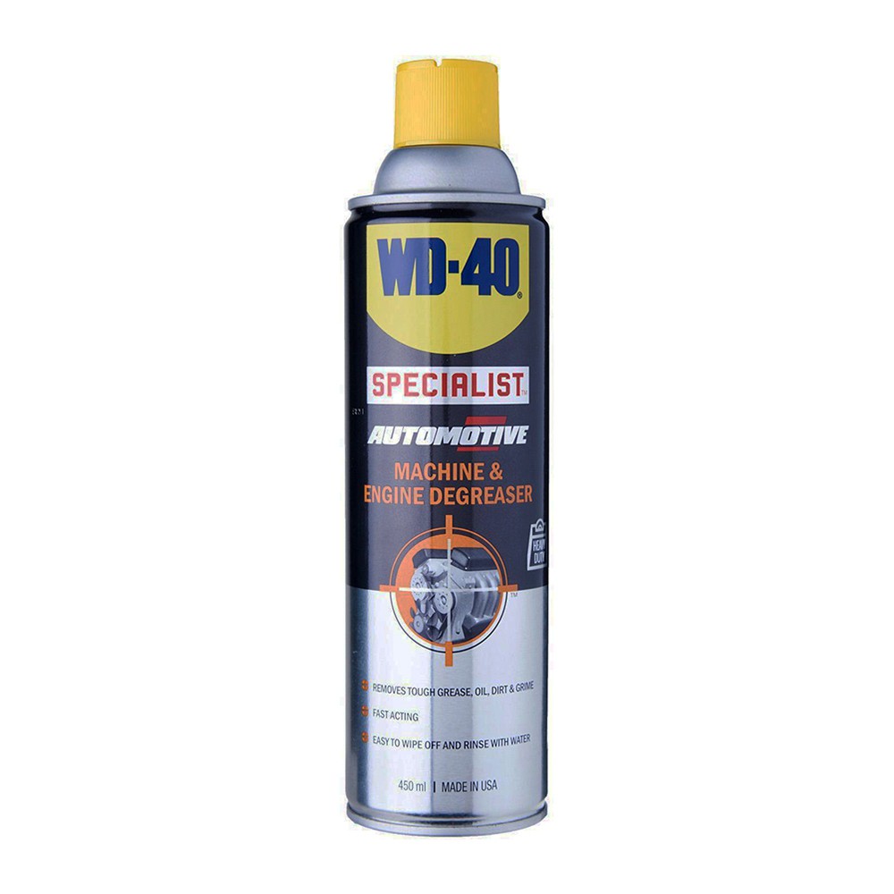 Clean engine compartment WD40 Machine & Engine Degreaser 450ml Shopee