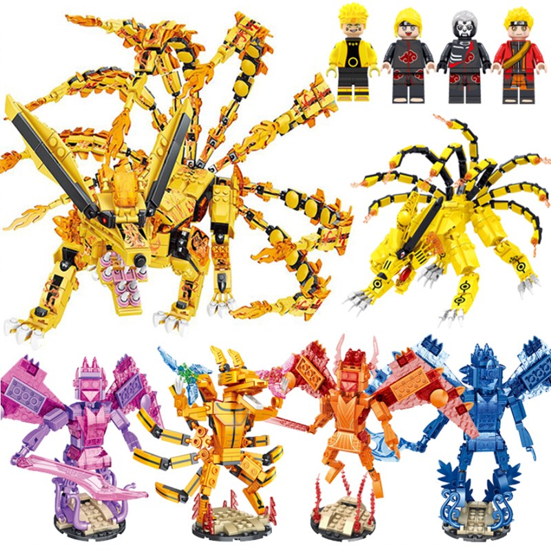 Former Lego Naruto Character Models Susano Characters Of Itachi, Sasuke ...