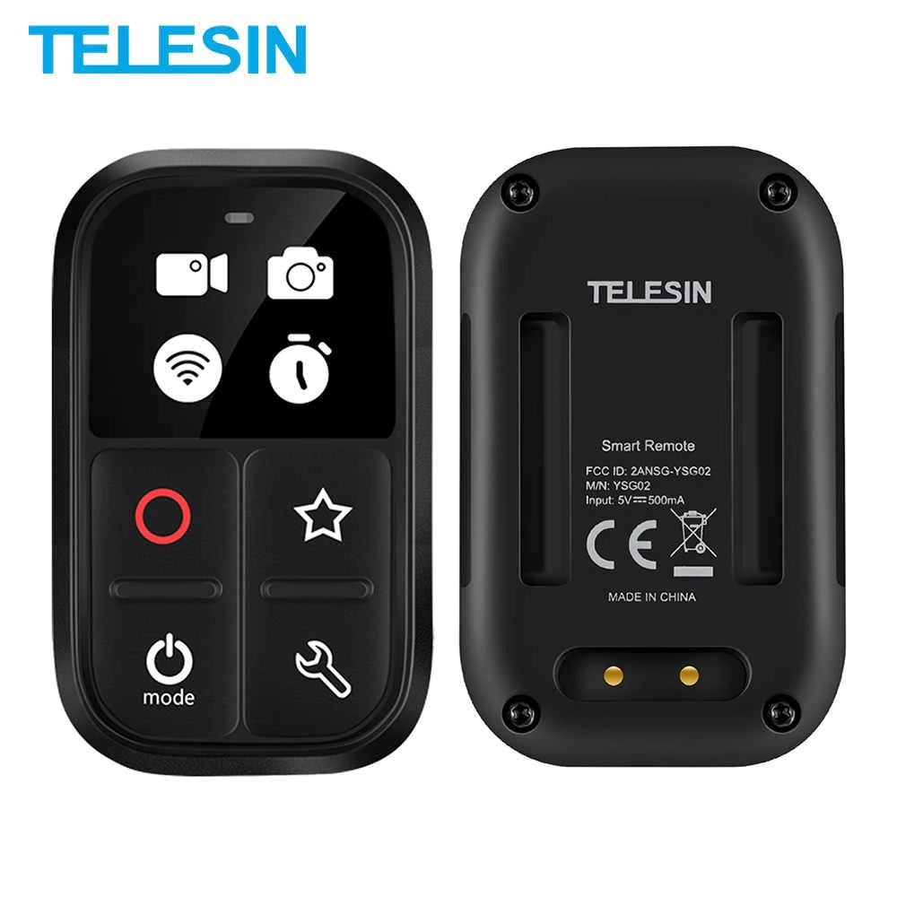 Telesin Gp Rmt T09 80m Wifi Remote Control For Gopro Hero 10 9 8 Max Shopee Singapore