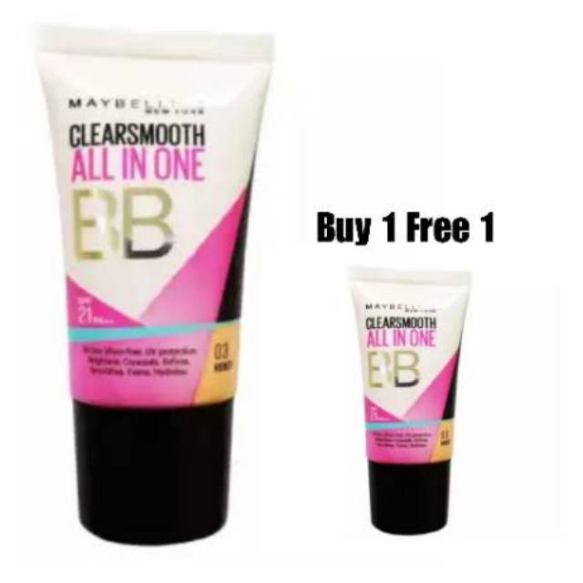 maybelline all in one bb cream