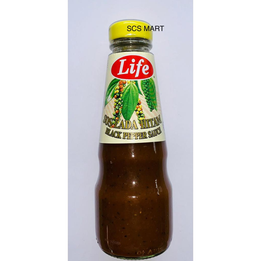 Life Brand Black Pepper Sauce 250g Sos Lada Hitam Cap Life Shopee Singapore
