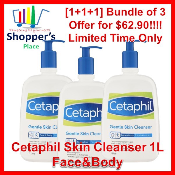cetaphil gentle cleanser 1l