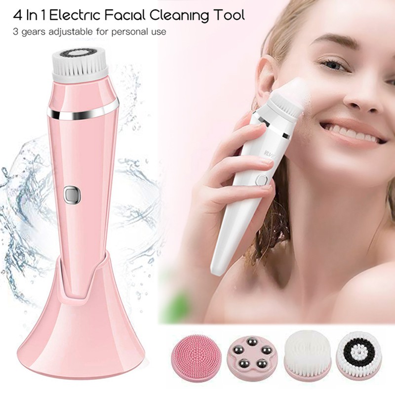 rotating face scrubber