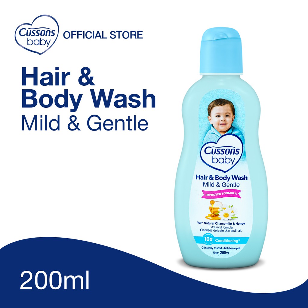 cussons baby hair & body wash