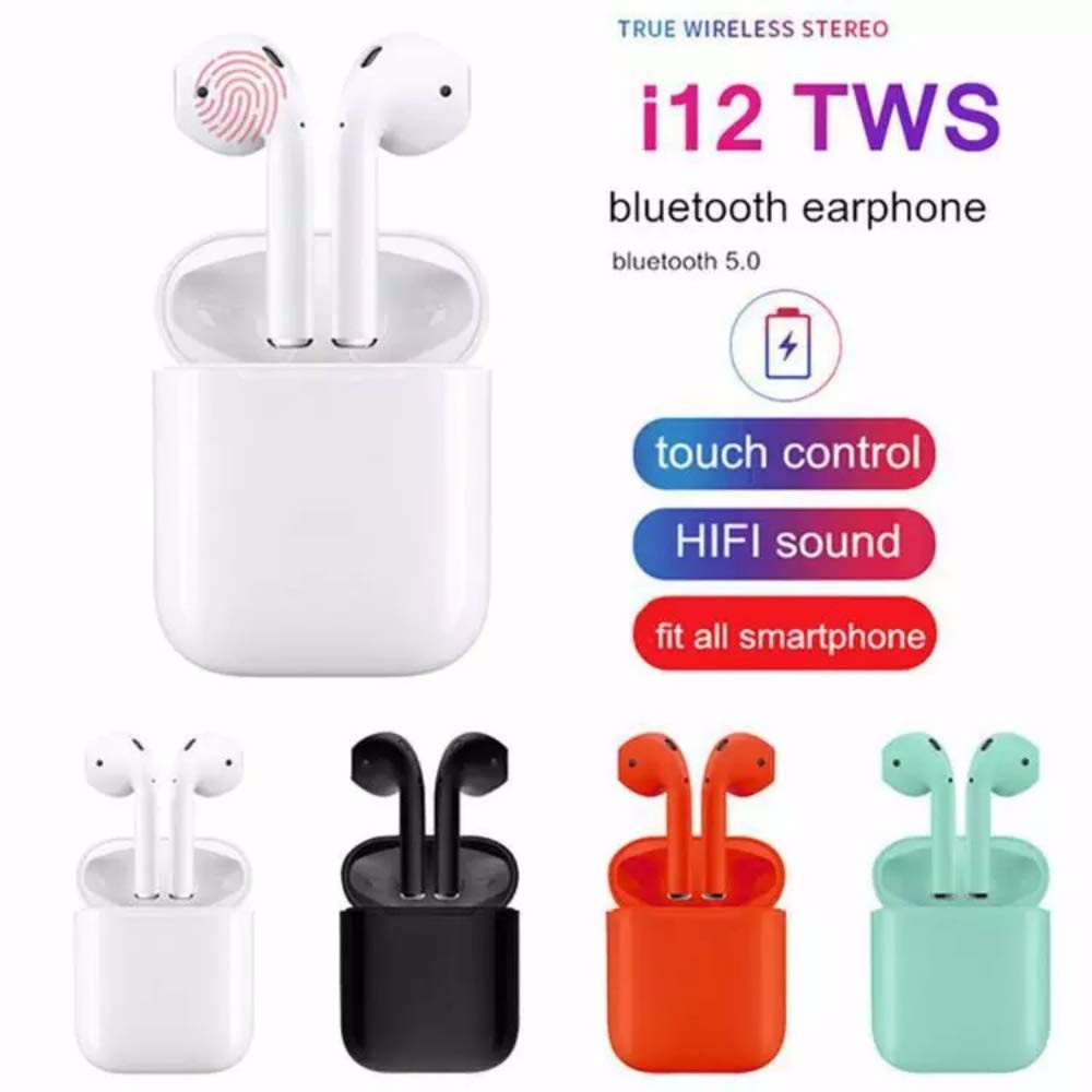 bluetooth earphone i12