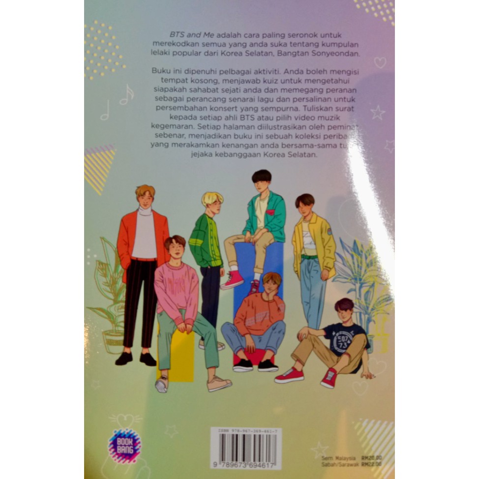 Bts And Me Melayu Language Edition Shopee Singapore