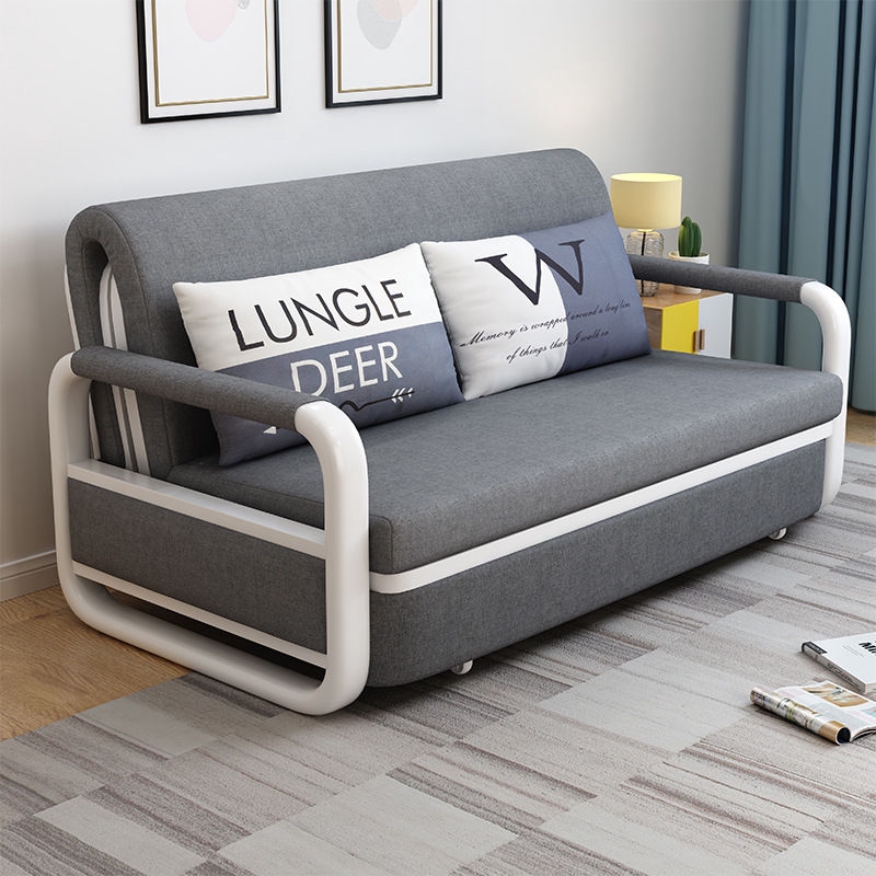 Sofa Bed Foldable Bed 1.2 Meters Latex Sitting Multi ...