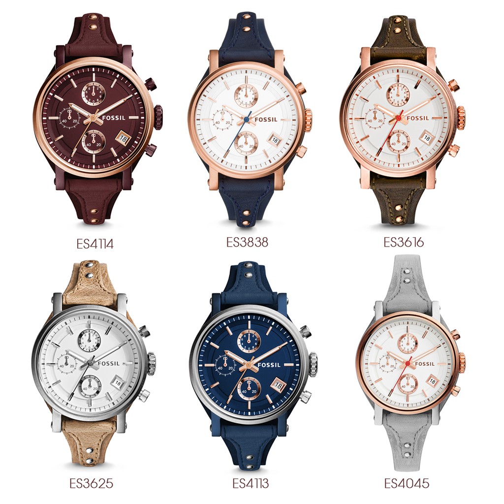 fossil women's chronograph watch