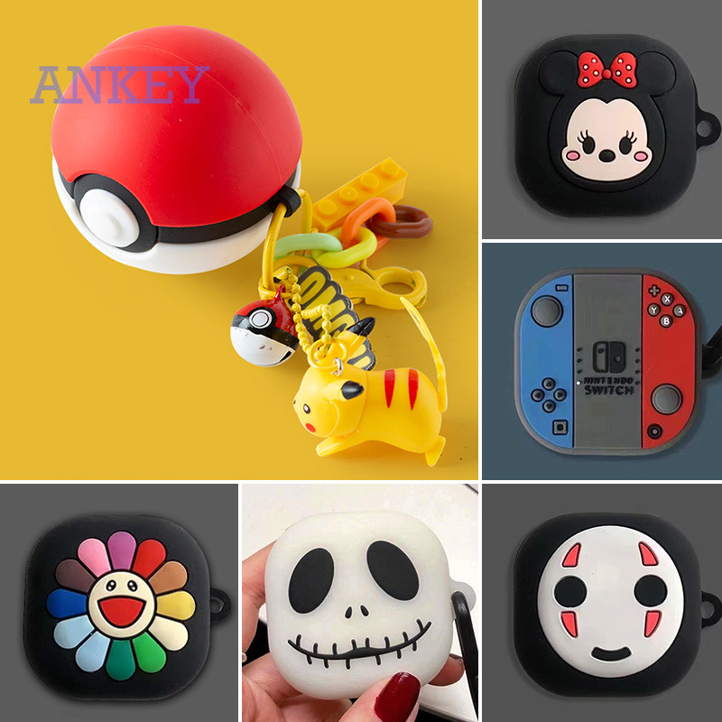 Samsung Galaxy Buds Live Buds Pro Case Full Body Earbuds Cover Protections Pokemon Pokeball With Hook Soft Shell Headset Earphone Skin Headphone Case Shopee Singapore